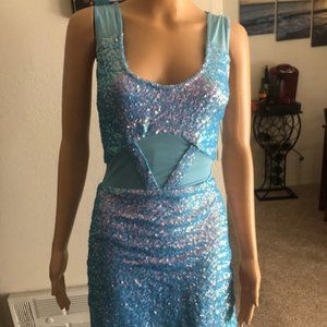 Dress Sparkling Blue